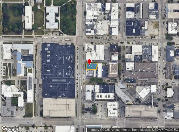  114 S Clinton St, Iowa City, IA Parcel Map