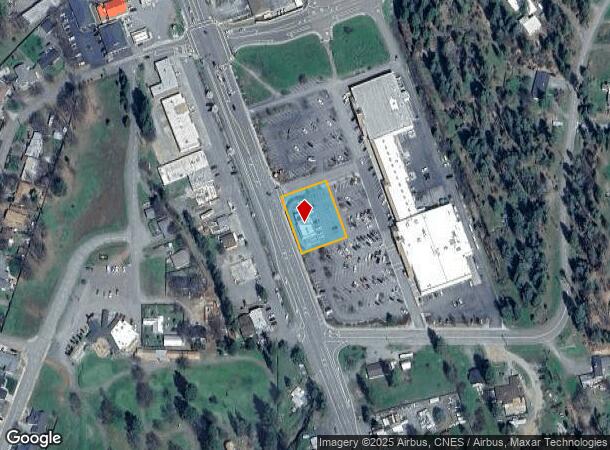 1621 Main St, Weaverville, CA Parcel Map