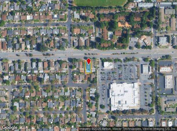 1030 W Hamilton Ave, Campbell, CA Parcel Map