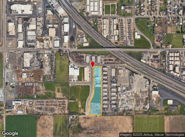  1600 Olympic Dr, Turlock, CA Parcel Map