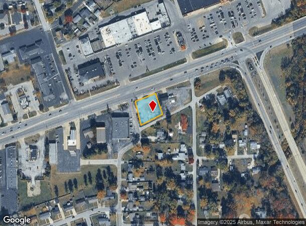  1805 E Main St, Plainfield, IN Parcel Map