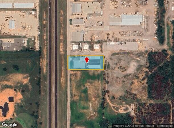  6130 Industrial Blvd, Edmond, OK Parcel Map