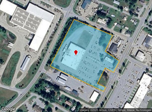  80 Fairgrounds Plz, Morrisville, VT Parcel Map