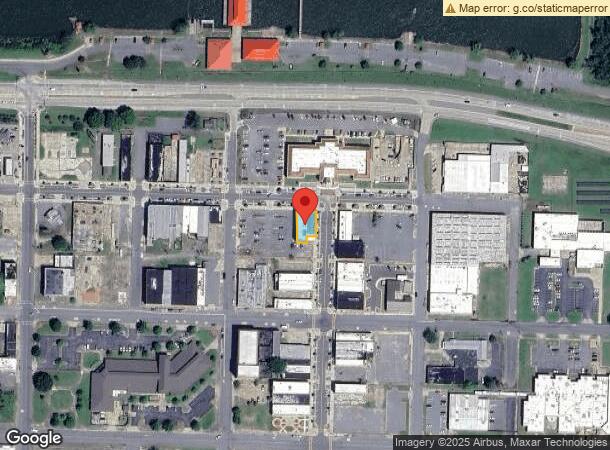  100 S Main St, Pine Bluff, AR Parcel Map