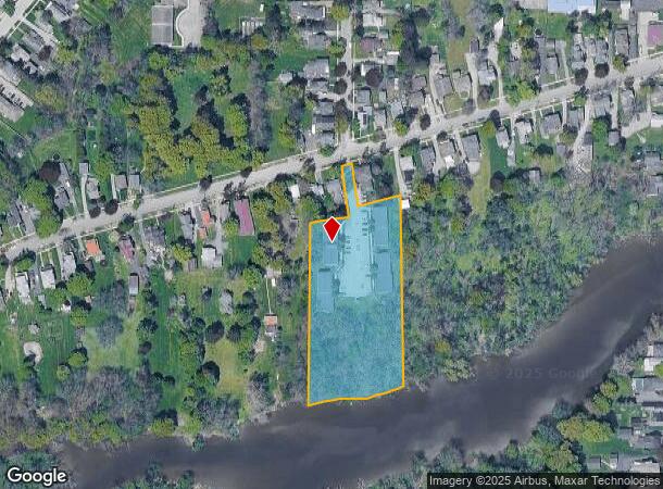 61 Myrtle St, Le Roy, NY Parcel Map