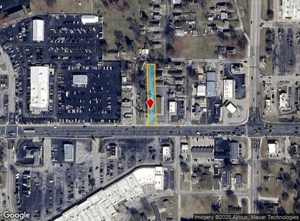  1315 E Tipton St, Seymour, IN Parcel Map