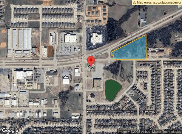  1101 Lakeshore Dr, Yukon, OK Parcel Map