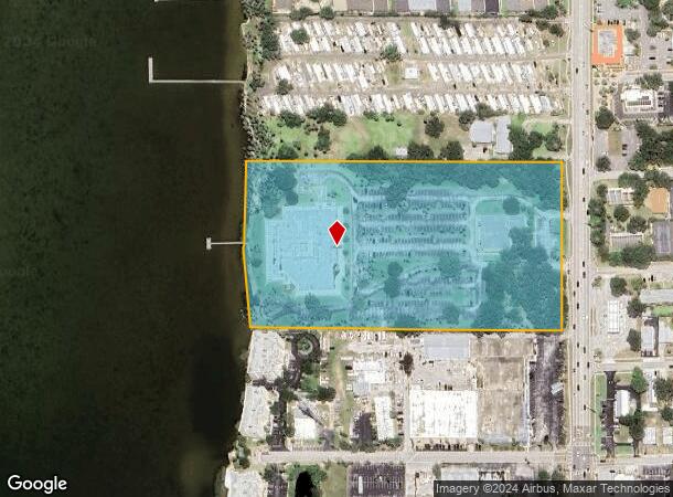  7222 N Marbella Ct Unit Park, Cape Canaveral, FL Parcel Map