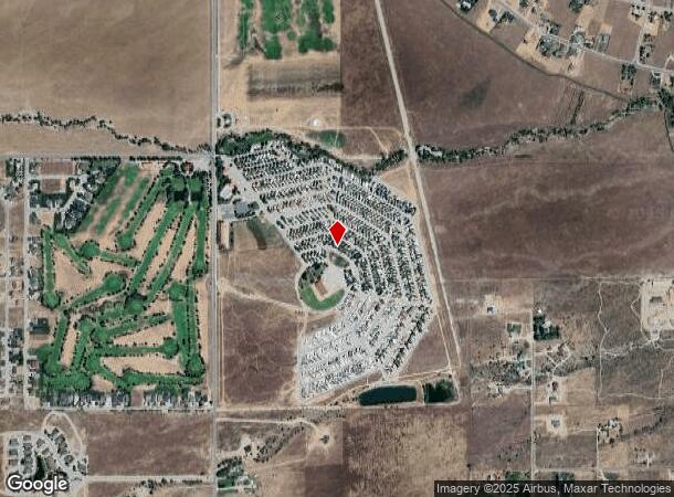 Dana St, Thayne, WY Parcel Map