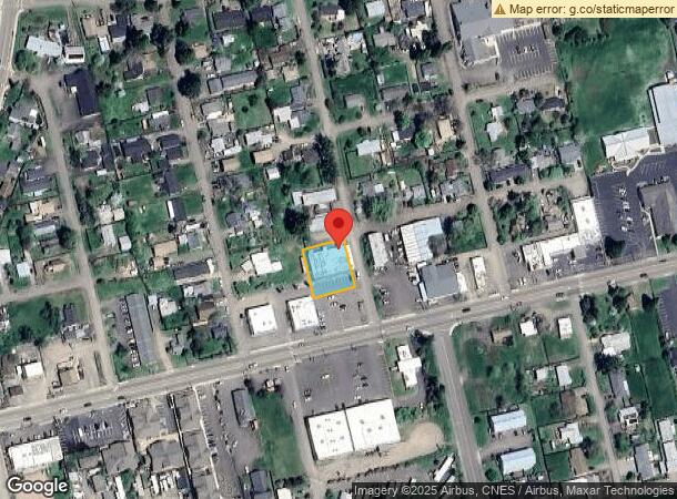  1003 W Central Ave, Sutherlin, OR Parcel Map
