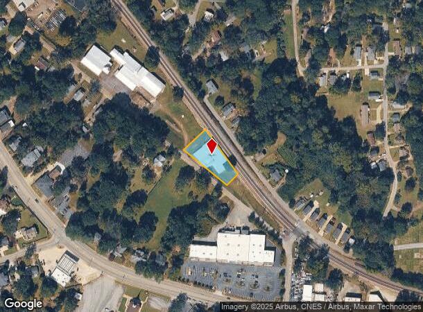  114 Cumberland Ave, Easley, SC Parcel Map