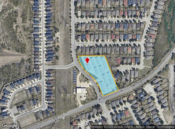 4510 Texas Palm Dr, Converse, TX Parcel Map