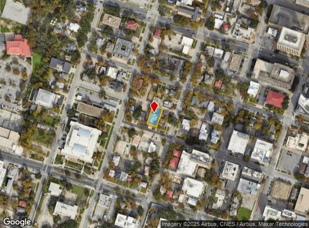 602 W 13Th St, Austin, TX Parcel Map