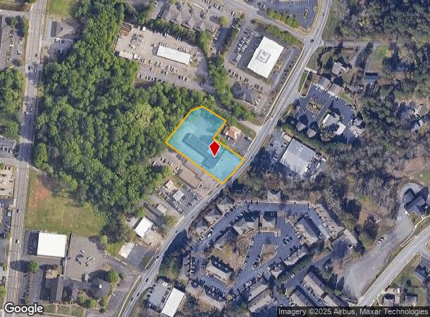  334 Dahlonega St, Cumming, GA Parcel Map