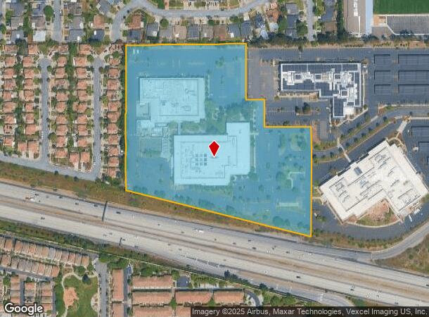  2100 Logic Dr, San Jose, CA Parcel Map