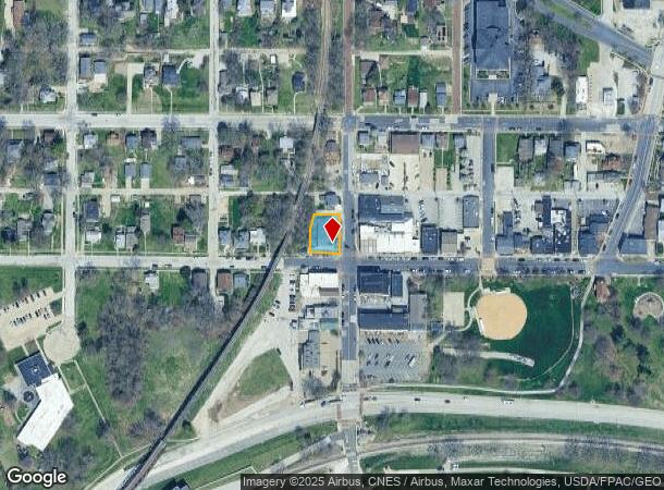  1102 Mound St, Davenport, IA Parcel Map