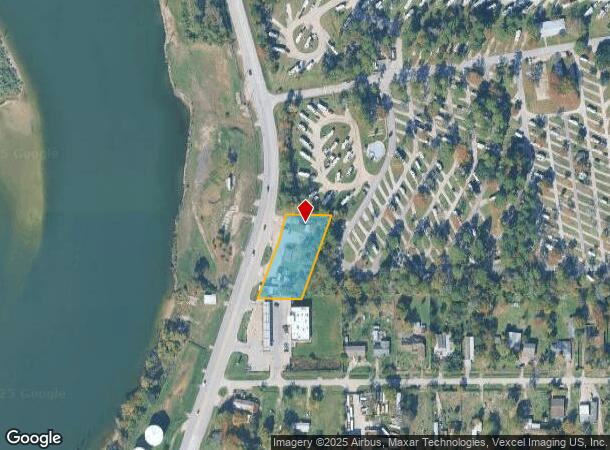 1701 S Main St, Highlands, TX Parcel Map