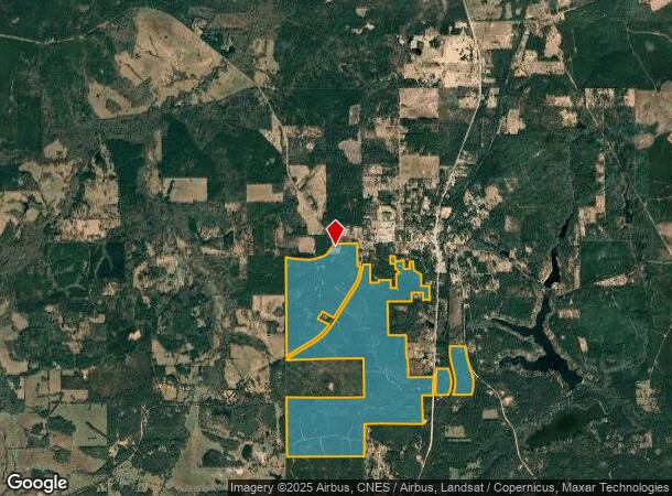  Fm 256 W, Colmesneil, TX Parcel Map