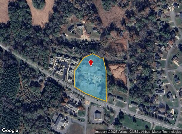 334 W College Ave, Boiling Springs, NC Parcel Map