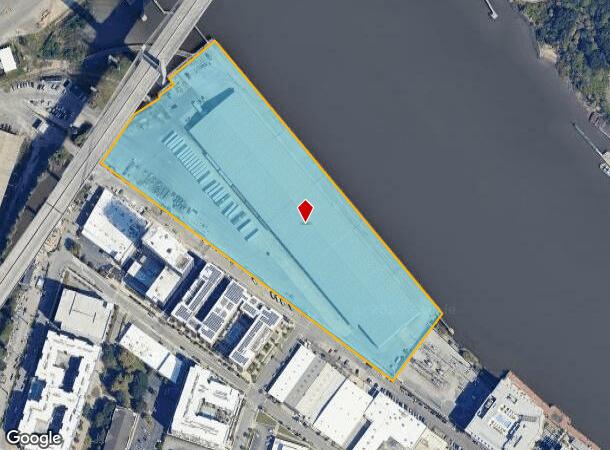 Ocean Terminal, Savannah, GA Parcel Map