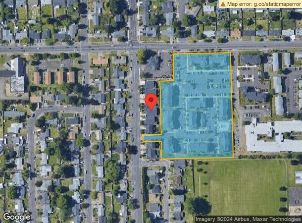  3517 Hill St Se, Albany, OR Parcel Map