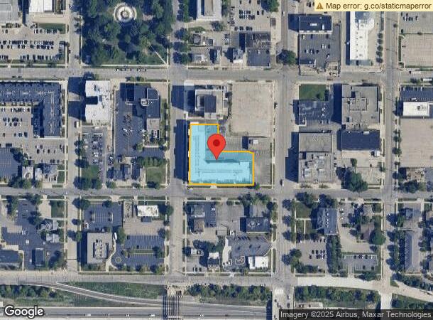  110 W Hillsdale St, Lansing, MI Parcel Map