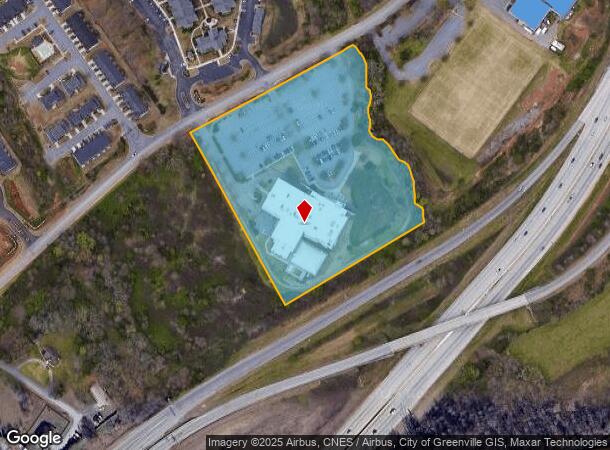  550 Brookwood Point Pl, Simpsonville, SC Parcel Map