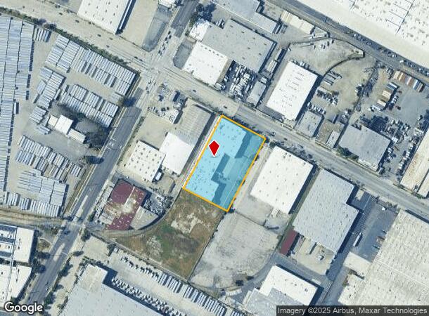  6832 E Slauson Ave, Commerce, CA Parcel Map