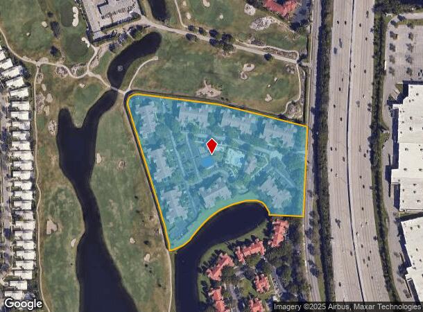  1651 Brandywine Rd, West Palm Beach, FL Parcel Map