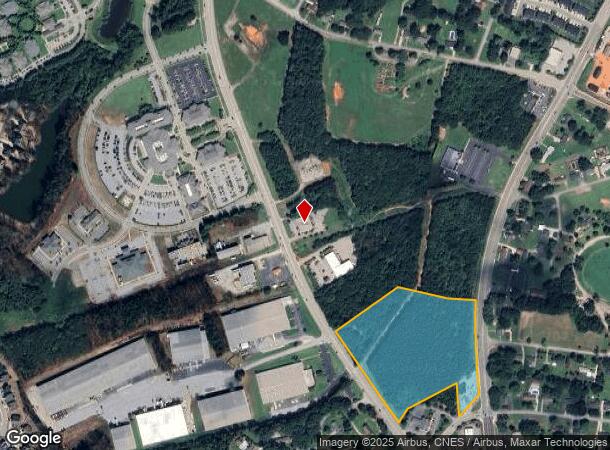  855 S Buncombe Rd, Greer, SC Parcel Map