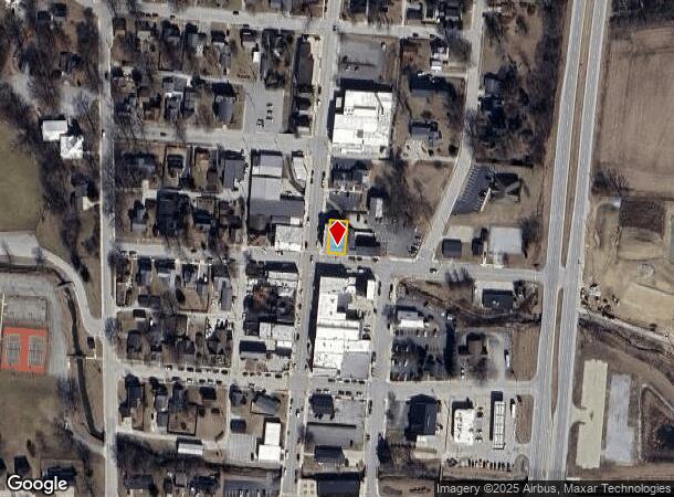  212 N Main St, Roanoke, IN Parcel Map