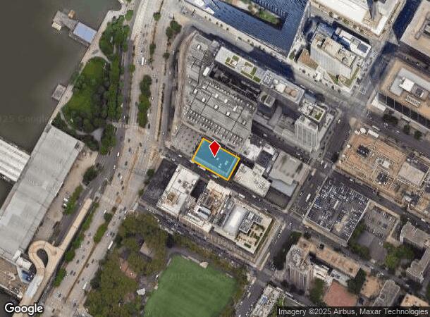  625 W 55Th St, New York, NY Parcel Map