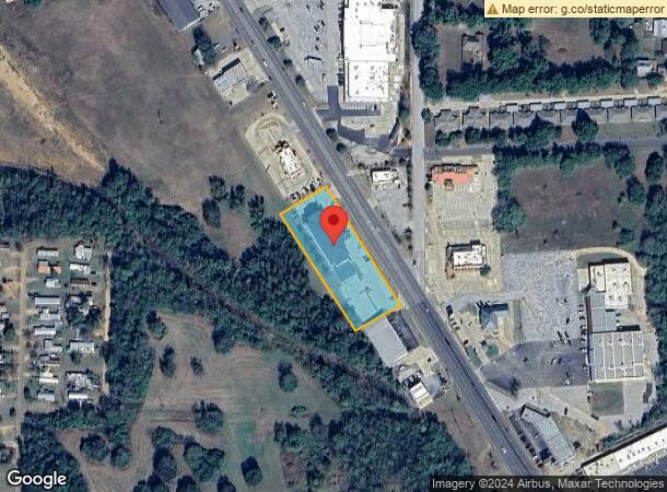  1659 S Jackson St, Jacksonville, TX Parcel Map