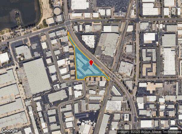 1215 N Tustin Ave, Anaheim, CA Parcel Map