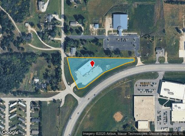  329 E Smiley Rd, Tonganoxie, KS Parcel Map