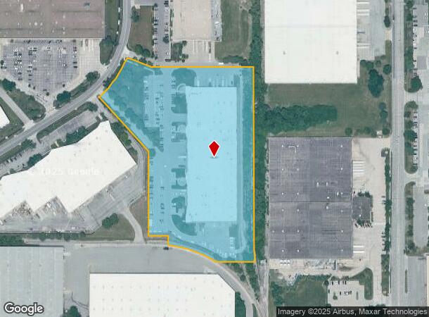  9755 Commerce Pky, Lenexa, KS Parcel Map