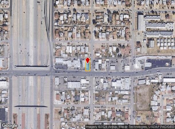  4329 Montana Ave, El Paso, TX Parcel Map