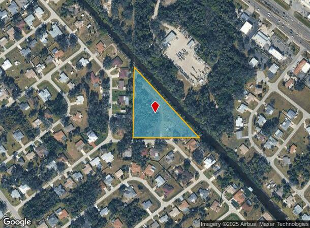 2120 Broad Ranch Dr, Port Charlotte, FL Parcel Map