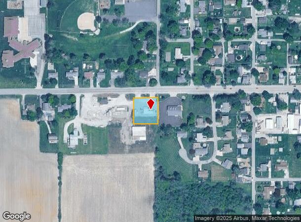  501 W Main St, Sulphur Springs, IN Parcel Map
