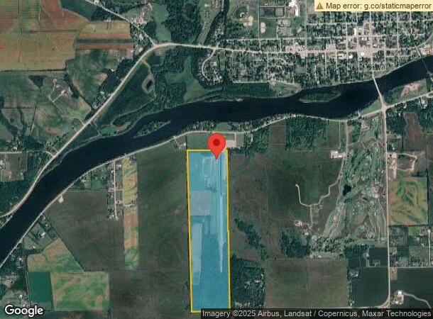  7287 N River Rd, Byron, IL Parcel Map