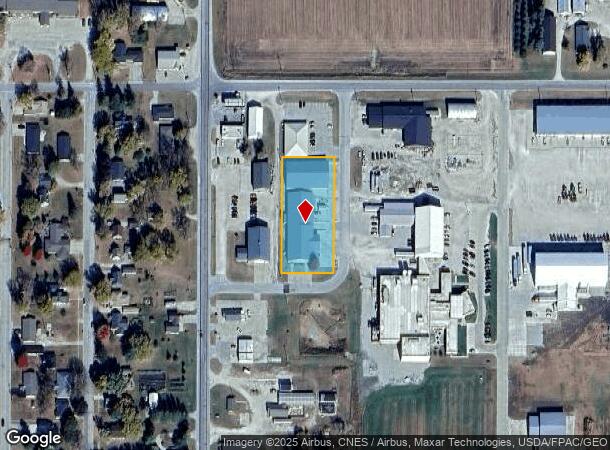 209 3Rd St Ne, West Bend, IA Parcel Map