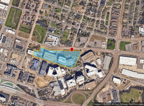 284 Danny Thomas Pl, Memphis, TN Parcel Map