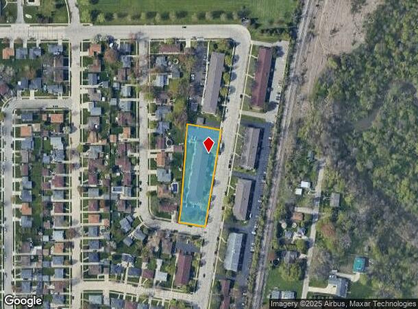 1550 15Th Ave, Kenosha, WI Parcel Map