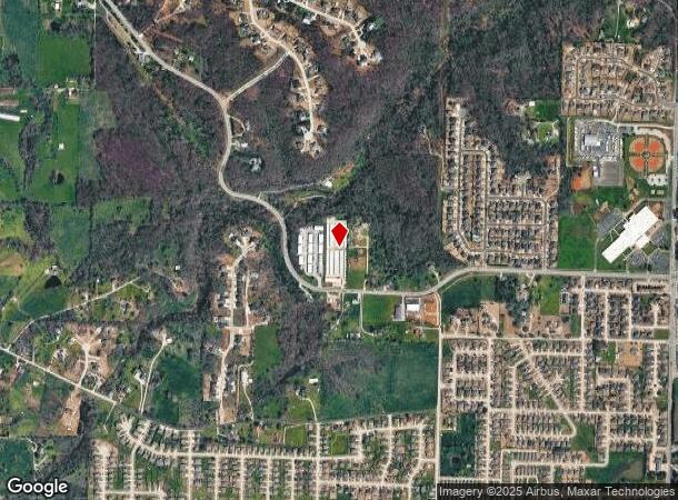 10620 W Highway 72, Bentonville, AR Parcel Map