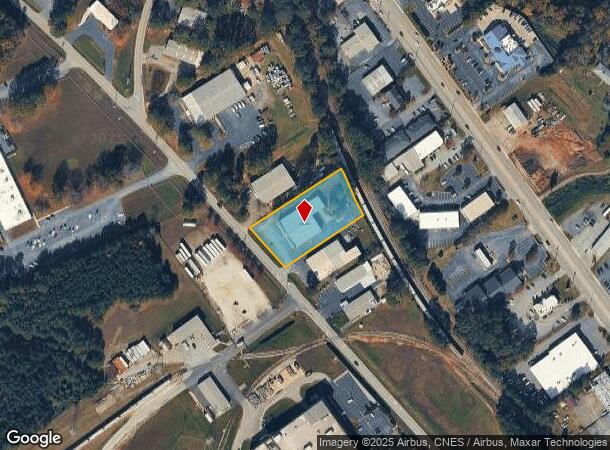  980 N Maple St, Simpsonville, SC Parcel Map