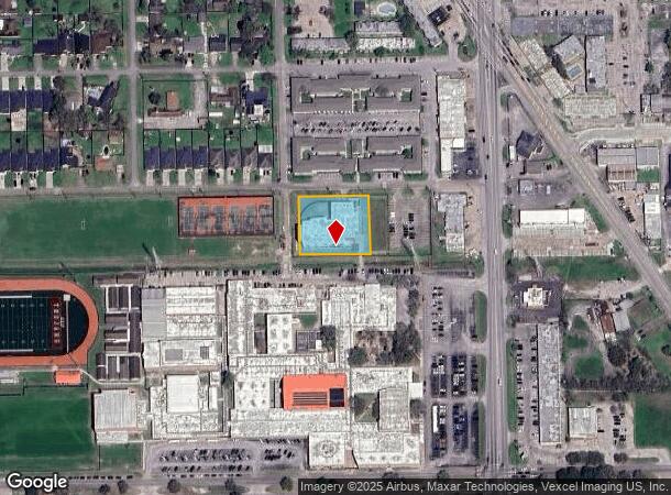  1606 Avenue N, South Houston, TX Parcel Map