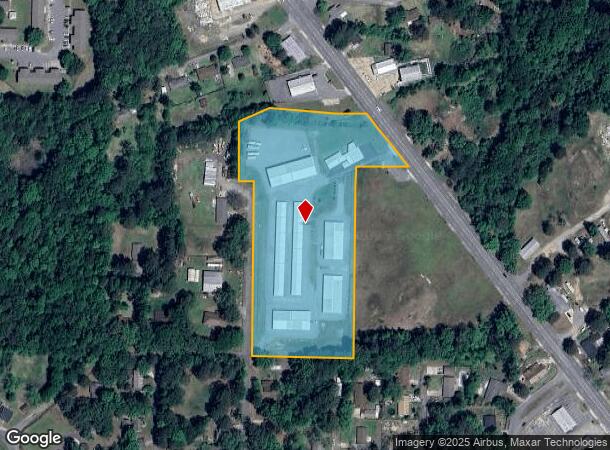  6420 Dollarway Rd, White Hall, AR Parcel Map