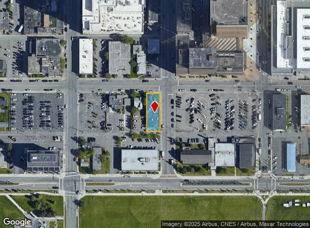 800 H St, Anchorage, AK Parcel Map