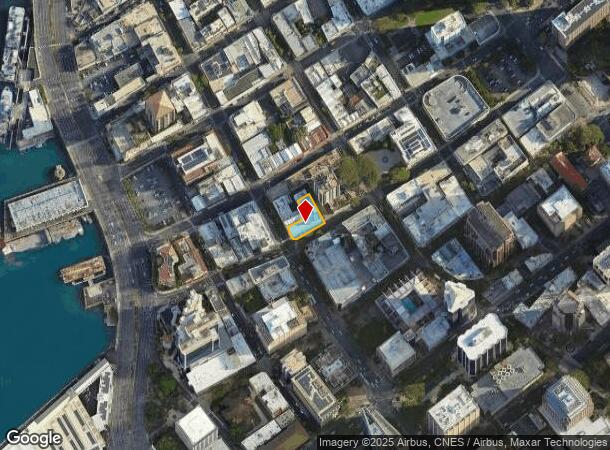  1022 Bethel St, Honolulu, HI Parcel Map