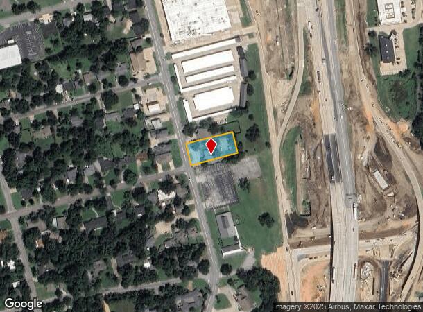  1601 N Travis St, Sherman, TX Parcel Map